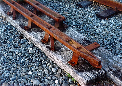 Fell centre rail, including torpedo end