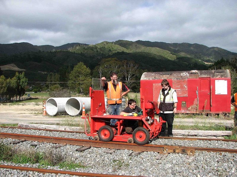 NZRLS jigger test run | Remutaka Incline Railway