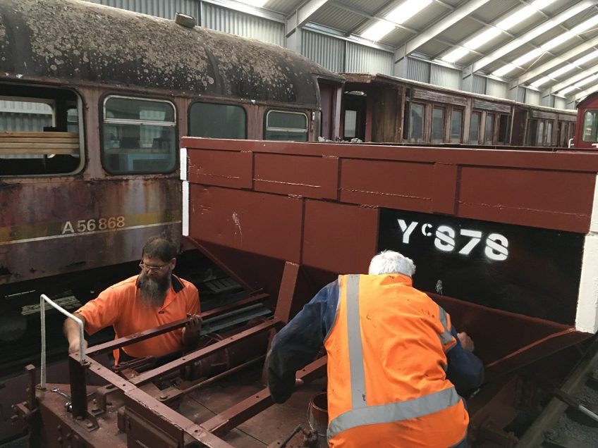 Ray and Ron working on Yc878