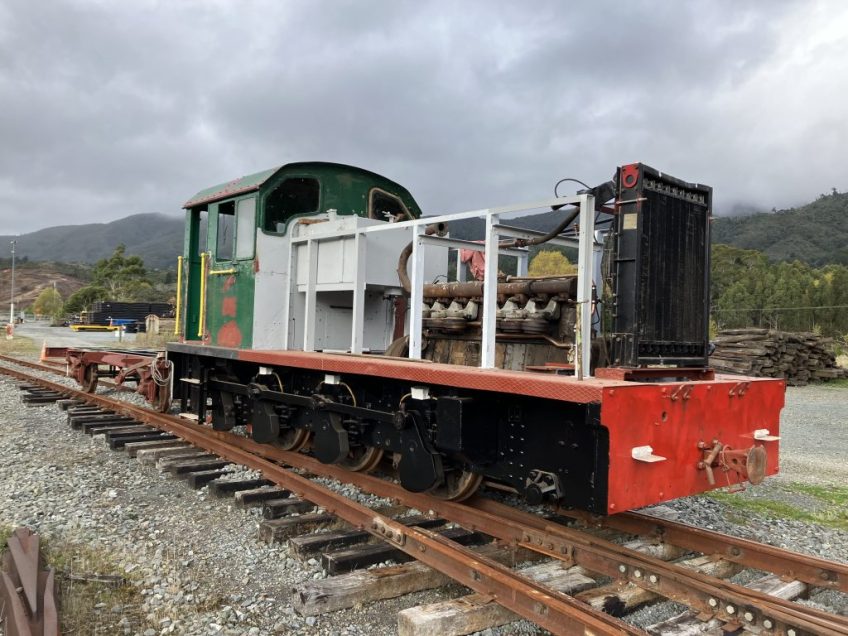 Ohai Railway Board No.1 made a rare appearance outside on 18 May 2024